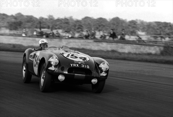 MG A twin cam, Olthoff, Silverstone, Clubmans event 1961. Creator: Unknown.