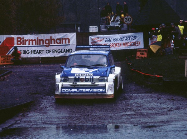 MG Metro 6R4, 1985 RAC Rally. Creator: Unknown.