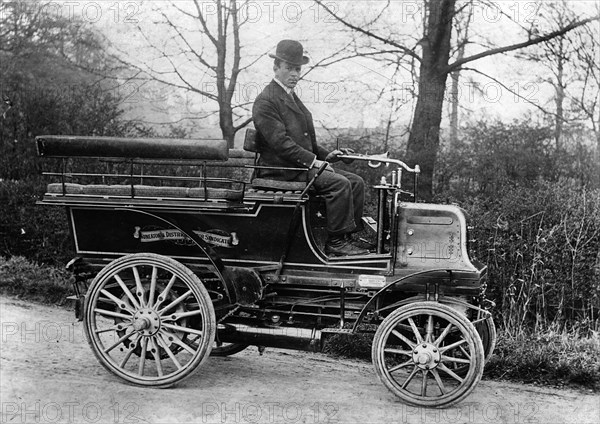 1898 Daimler wagonette. Creator: Unknown.