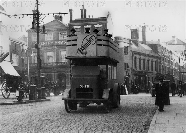 1910 Daimler KPL bus . Creator: Unknown.