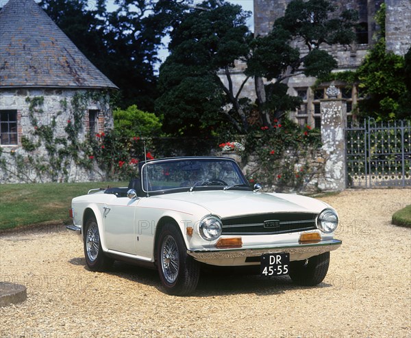 1971 Triumph TR6. Creator: Unknown.