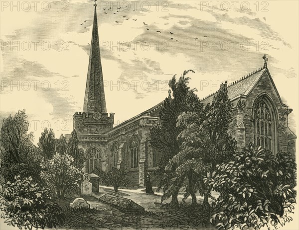 'Bridgwater Church', 1898. Creator: Unknown.