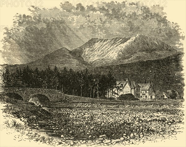 'Ben Bay and Kinlochewe Hotel', 1898. Creator: Unknown.