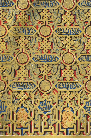 'Ornaments on panel, Hall of Ambassadors', 1907. Creator: Unknown.