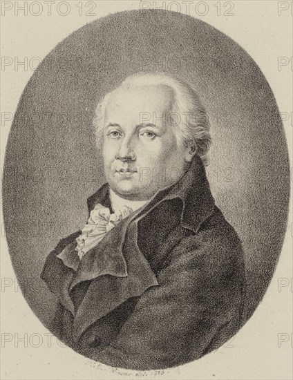 Portrait of the composer Johann Friedrich Reichardt (1752-1814) , 1816. Creator: Winter, Heinrich Eduard von (1788-1825).