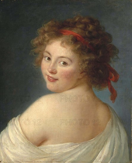 Portrait of Countess Yekaterina Skavronskaya, née von Engelhardt (1761-1829), 1790. Creator: Vigée Le Brun, Louise Élisabeth (1755-1842).