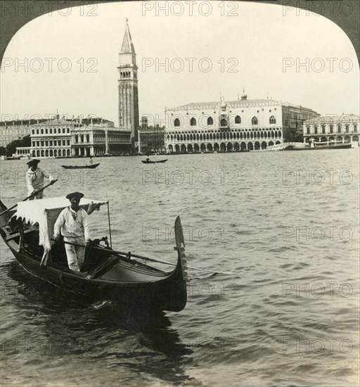 'Venice - "white swan of cities." N. from S. Giorgio Island, Italy', c1909. Creator: Unknown.