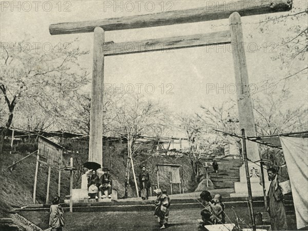 'A Temple Gate', 1891. Creator: Unknown.