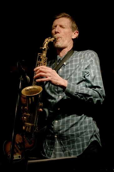 Steve Buckely, Zone-B, Verdict Jazz Club, Brighton, East Sussex, 13 Dec 2019. Creator: Brian O'Connor.