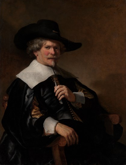 Portrait of a Man Seated in an Armchair, ca. 1640-50. Creator: Dutch (Amsterdam) Painter, about 1640-50.