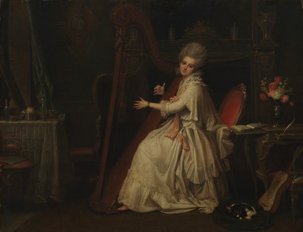 Marianne Dorothy Harland (1759-1785), Later Mrs. William Dalrymple. Creator: Richard Cosway.