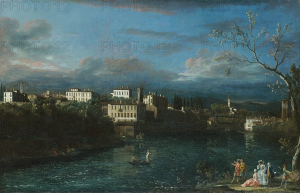 Vaprio d'Adda, 1744. Creator: Bernardo Bellotto.