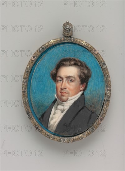 Portrait of a Gentleman, 1831. Creator: James Reid Lambdin.