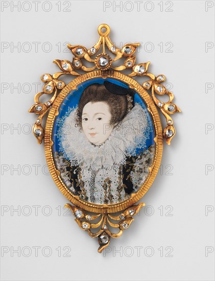 Portrait of a Woman, 1597. Creator: Nicholas Hilliard.