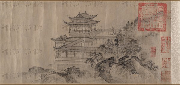 The Pavilion of Prince Teng, dated 1352. Creator: Tang Di.