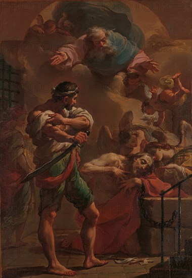 The Execution of Saint John the Baptist, ca. 1770. Creator: Ubaldo Gandolfi.