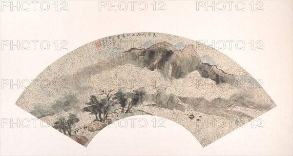 Landscape, 19th century. Creator: Wang Tingru.