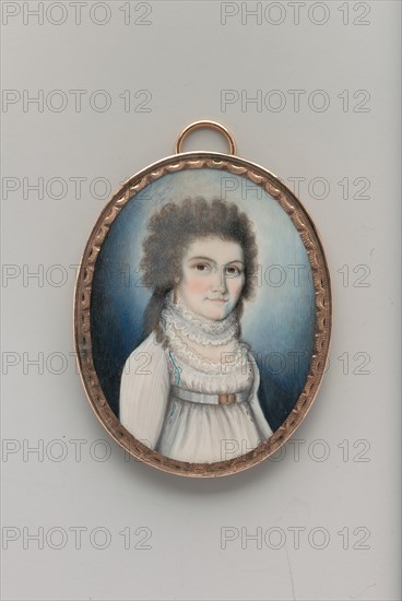 Clarissa Storrs, ca. 1795. Creator: William Verstille.