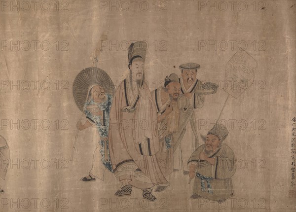 Figure Painting, mid-19th century. Creator: Shen Zhenlin.