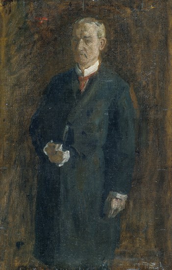 James MacAlister (Sketch), ca. 1895. Creator: Thomas Eakins.