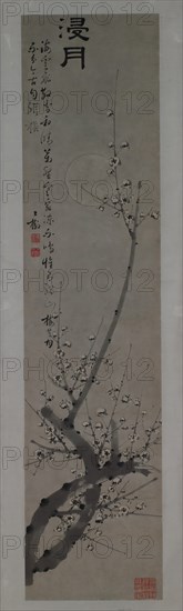 Plum Blossoms in Moonlight, second half of the 18th century. Creator: Tong Yu.