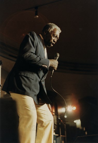 Joe Williams, North Sea Jazz Festival, The Hague, Netherlands, 1989. Creator: Brian Foskett.