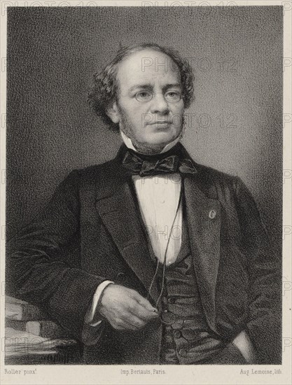 Portrait of the composer Jacques Fromental Halévy