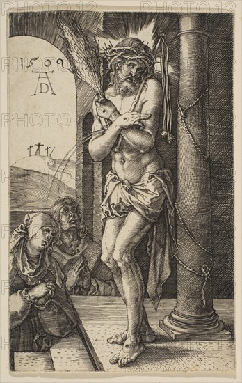 The Man of Sorrows, from The Passion, 1509. Creator: Albrecht Durer.