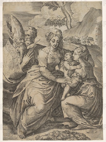 Madonna and Child with Saints