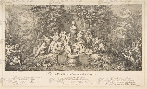 Feast of Diana.n.d. Creator: Claude Gillot.