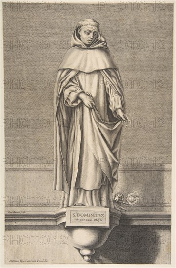 St. Dominic. Creator: Conrad Lauwers.