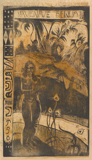 Delightful Land, 1893-94. Creator: Paul Gauguin.