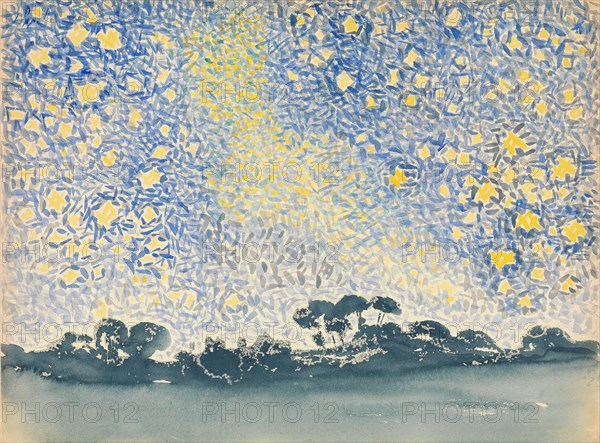 Landscape with Stars