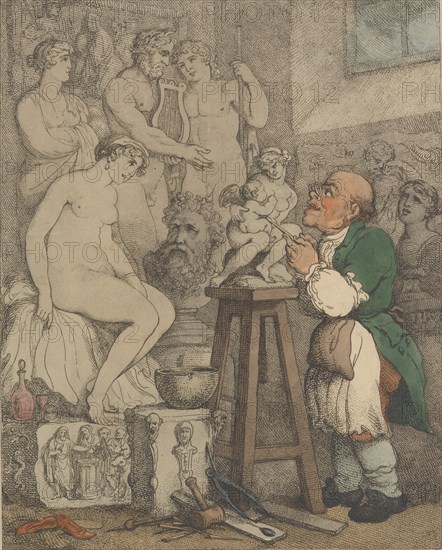 The Sculptor [Preparations for the Academy