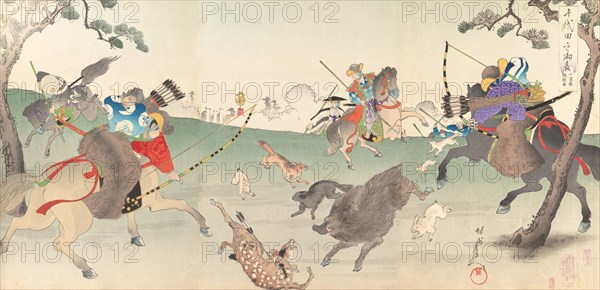 Chiyoda Castle (Album of Men), 1897.