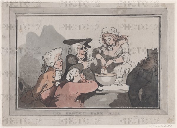 The Pretty Barr Maid, October 20, 1786.