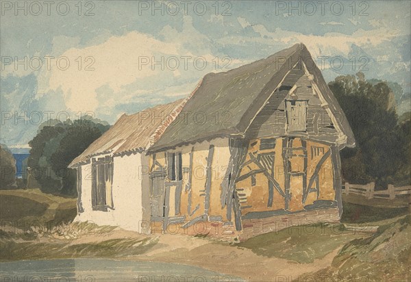 Farm Building by a Pond, 1808-11(?).