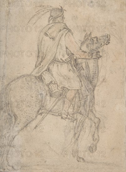 A Hungarian Horseman, late 16th-mid 17th century.