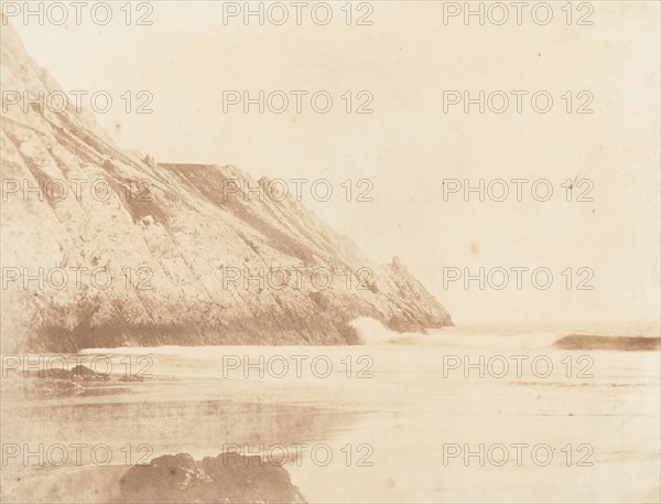 3 Cliffs Bay with a Wave, 1853-56.