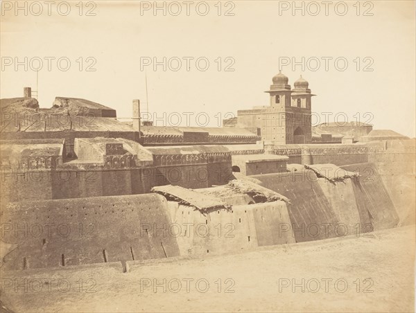 Fort of "Philoor" on the Sutlej River, Built by Runjeet Singh, 1858-61. Phillaur