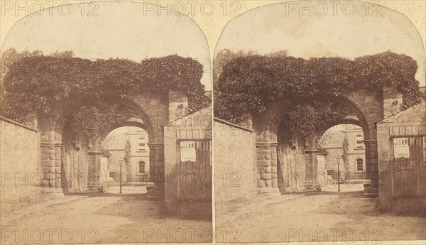 Group of 16 Early Stereograph Views of British Abbeys, 1850s-60s.