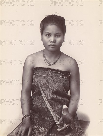 Malay Woman on Java, 1860s-70s.