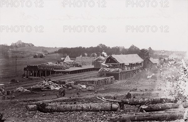 Stoneman's Station, Virginia, 1861-65. Formerly attributed to Mathew B. Brady.