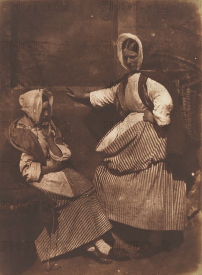 Newhaven Fishwives, ca. 1845.