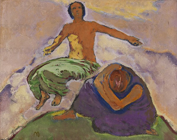 Sadness and hope, c. 1914. Creator: Moser, Koloman (1868-1918).