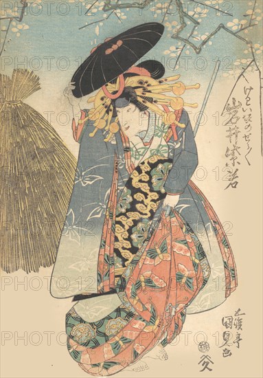 Print, 19th century., 19th century. Creator: Utagawa Kunisada.