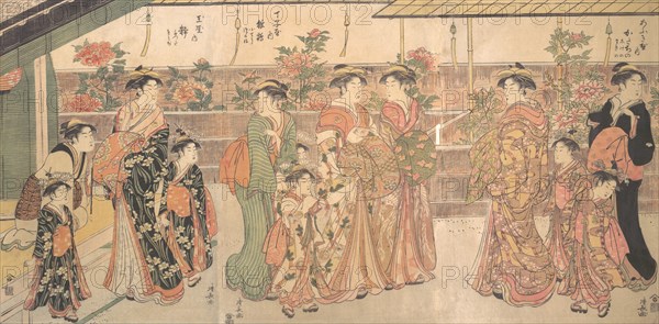 The Peony Show, ca. 1790.