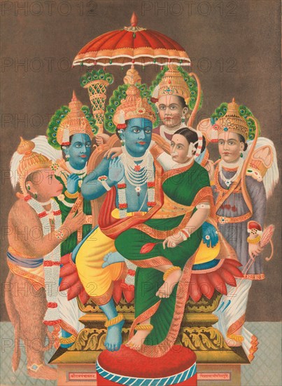 Rampanchayatam (Ram?s assembly), 1878 (?).