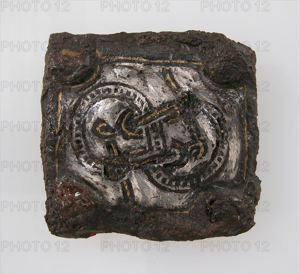 Plate of a Belt Buckle, Frankish, 6th-7th century.