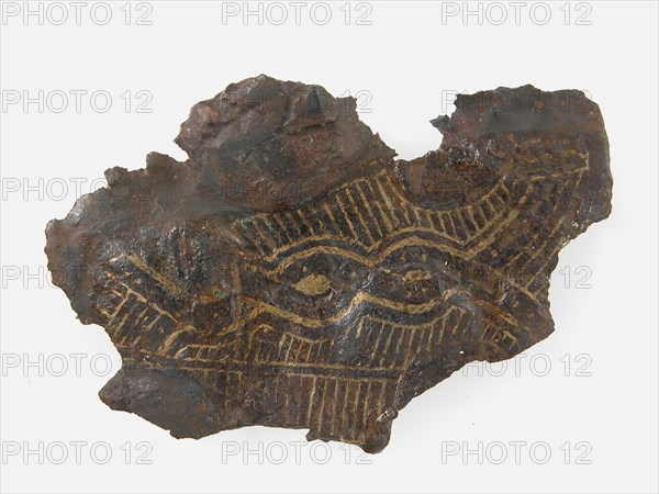 Belt Plate Fragment, Frankish, 4th-7th century.